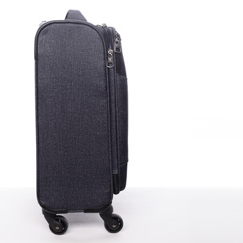Odľahčený cestovný kufor sivý - Menqite Kisar M