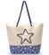 Plážová modrá taška - Delami Stars