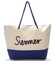 Plážová modrá taška Summer - Delami Sunline