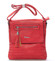 Dámska crossbody kabelka červená - Delami Sun