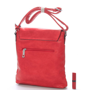 Dámska crossbody kabelka červená - Delami Sun