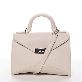 Luxusná dámska kabelka do ruky béžová - David Jones Wakus