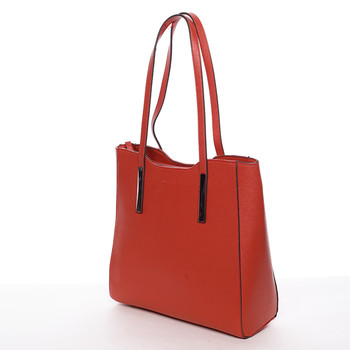 Dámska červená kabelka cez rameno - David Jones Wiktoria