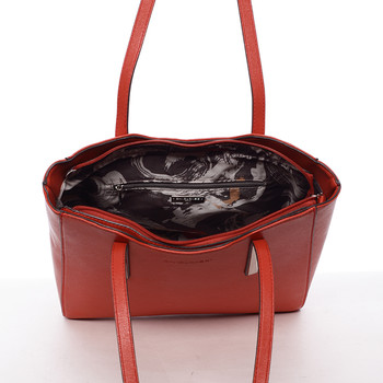 Dámska červená kabelka cez rameno - David Jones Wiktoria