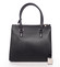 Luxusná dámska kabelka do ruky čierna - David Jones Plum