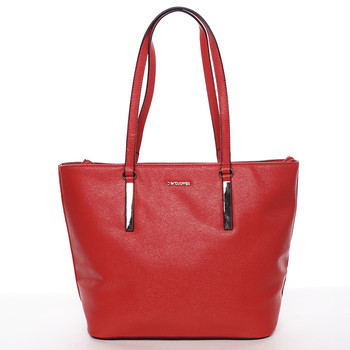 Dámska červená kabelka cez rameno - David Jones Hae