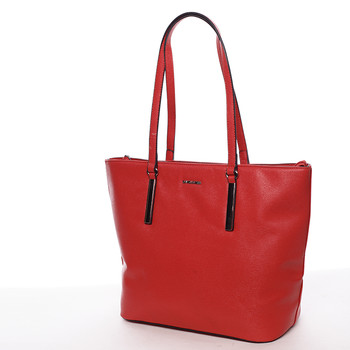 Dámska červená kabelka cez rameno - David Jones Hae