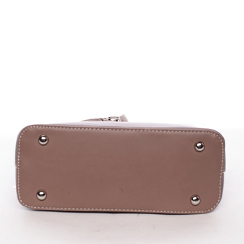 Elegantní dámská crossbody kabelka hnědá - David Jones Cién