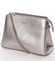 Dámska crossbody kabelka strieborná - David Jones Deppari