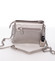 Dámska crossbody kabelka strieborná - David Jones Deppari