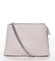 Dámska crossbody kabelka svetlo šedá - David Jones Deppari