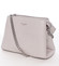 Dámska crossbody kabelka svetlo šedá - David Jones Deppari