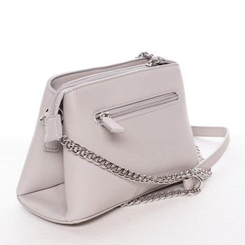 Dámska crossbody kabelka svetlo šedá - David Jones Deppari