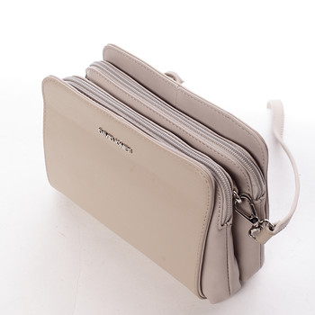 Dámska crossbody kabelka camel - David Jones Pars