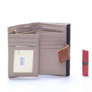 Väčšia dámska khaki peňaženka - Dudlin M238