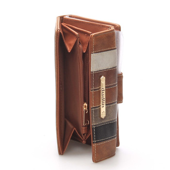 Dámska hnedá peňaženka - Dudlin M246