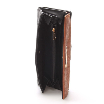 Veľká dámska peňaženka čierna - Dudlin M260