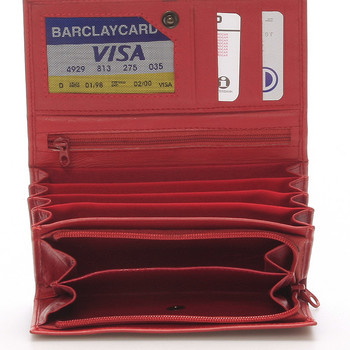 Štýlová červená dámska peňaženka - Delami VIPP