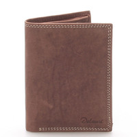 Pánska kožená peňaženka hnedá - Delami Matt
