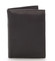 Pánska kožená čierna peňaženka - Delami 8229