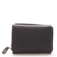 Kožená čierna peňaženka - Delami 8230