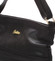 Veľká pohodlná crossbody kabelka čierna - Carine High