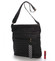 Veľká pohodlná crossbody kabelka čierna - Carine High