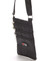 Textilná unisex crossbody kapsička čierna - Sanchez F86