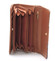 Originálna veľká dámska hnedá peňaženka - Dudlin M256