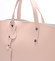 Dámska kožená kabelka ružová - ItalY Jordana