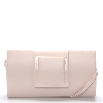 Dámska listová kabelka púdrová matná - Royal Style Erna
