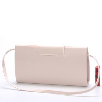 Dámska listová kabelka púdrová matná - Royal Style Erna