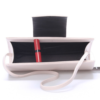 Dámska listová kabelka púdrová matná - Royal Style Erna