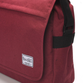 Unisex taška cez rameno na notebook červená - New Rebels Rebelook
