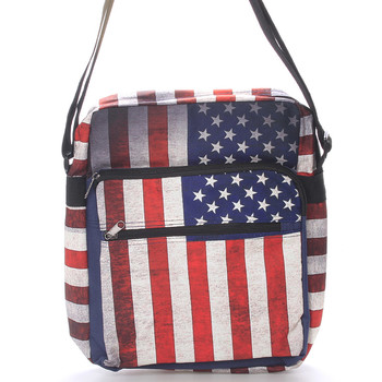 Unisex látková crossbody taška farebná - New Rebels Rebeusa