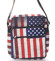 Unisex látková crossbody taška farebná - New Rebels Rebeusa