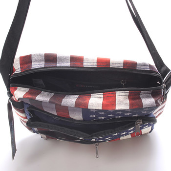 Unisex látková crossbody taška farebná - New Rebels Rebeusa