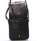 Luxusná veľká kožená crossbody taška čierna - SendiDesign diverzie