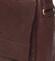Veľká luxusná pánska kožená taška hnedá - SendiDesign Nethard