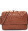 Veľká luxusná pánska kožená taška svetlohnedá - SendiDesign Nethard