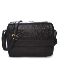 Veľká luxusná pánska kožená taška čierna - SendiDesign Nethard