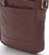 Módna kožená taška hnedá - SendiDesign Flinders