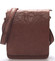 Väčšia pánska kožená crossbody taška hnedá - SendiDesign Darilo