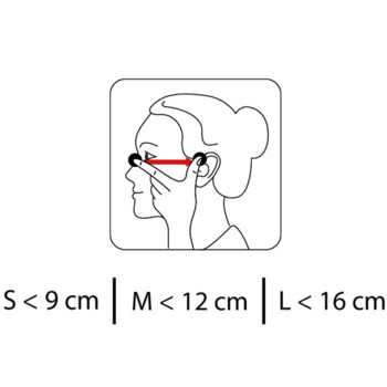 Nano respirátor FFP2 RespiPro Carbon čierny - Respilon 3ks L