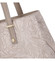 Exkluzívna dámska kožená kabelka fialovoružová - ItalY Logistilla