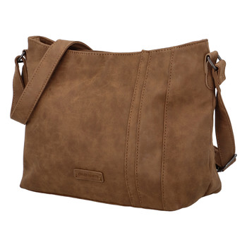 Dámska crossbody kabelka camel - Enrico Benetti Marina