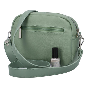 Dámska crossbody kabelka bledo elená - David Jones Alexa