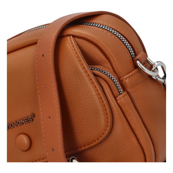 Dámska crossbody kabelka svetlohnedá - David Jones Alexa