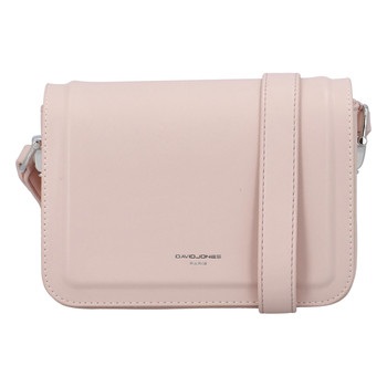 Dámska crossbody kabelka svetloružová - David Jones Shahram
