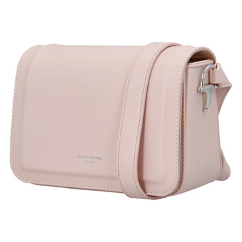 Dámska crossbody kabelka svetloružová - David Jones Shahram